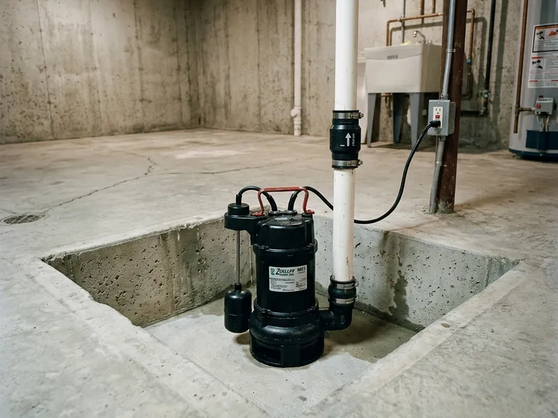 Sump Pump Installation Plumber in Fairview, TX